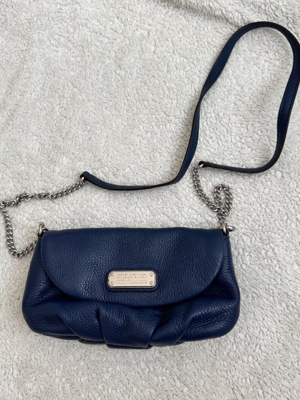 Marc by Marc Jacobs Classic Q Mini Natasha Crossbody in Blue
